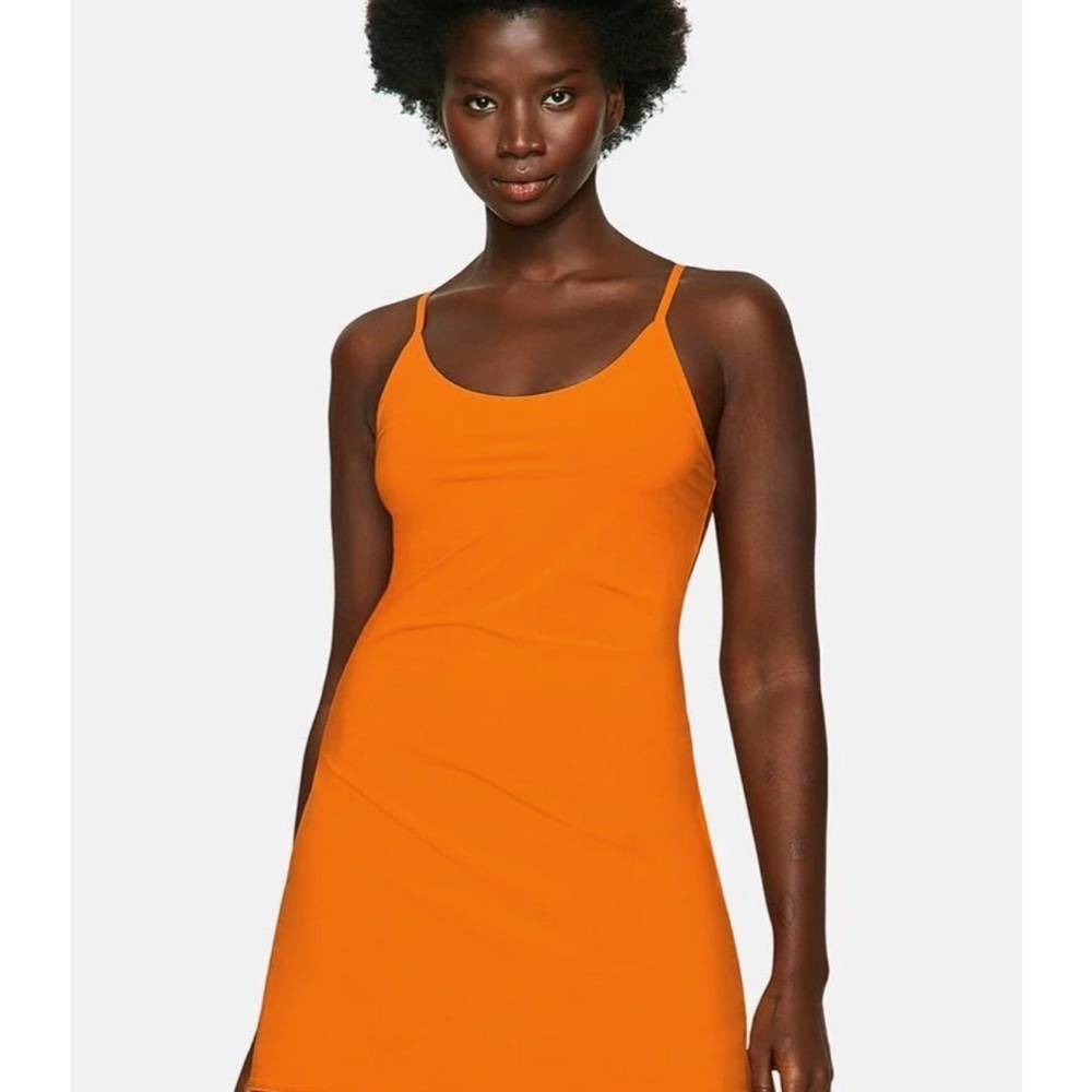 Outdoor Voices Orange Exercise Dress